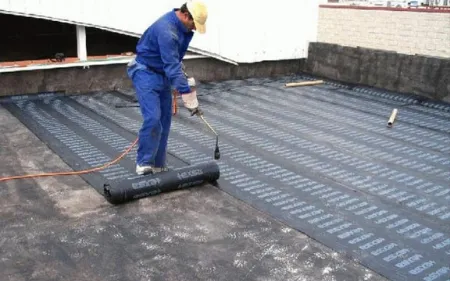 eliminación de humedades mediante en impermeabilización de cubierta en saldaña, palencia