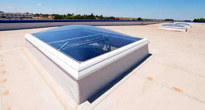 poner claraboya en cubierta de nave industrial en aguilar de campoo, palencia