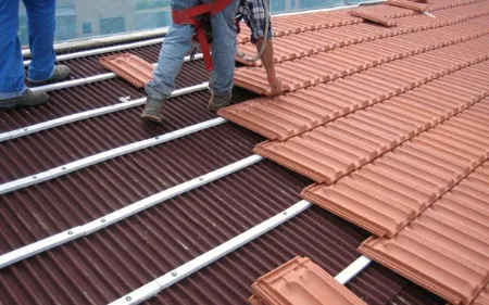 poner onduline bajo teja para impermeabilizar la cubierta en aguilar de campoo, palencia