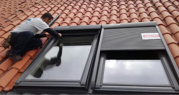 poner una ventana velux en el tejado Palencia