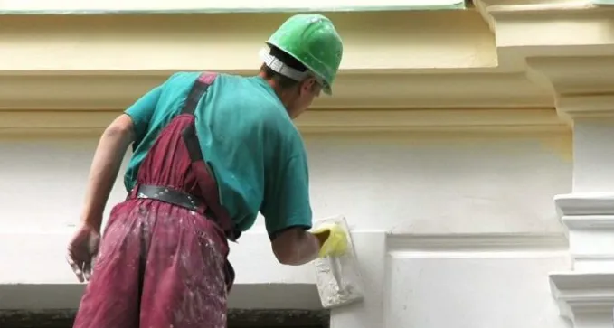 revestimiento con enfoscado de cemento en chalet de grijota, palencia